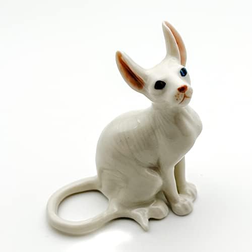 פסל צלמית חתול קרמיקה