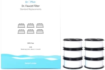 Arize Home Dr.oplus Filter Docth Filter - החלפה סטנדרטית ברז מים